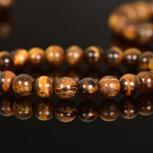 TIGER&#39;S EYE Armband Stretch Handarbeit mit Geschenk |Stretch Armband |Manifestation| Balance Schutz Geschenk für Männer Frauen Stretch Fit Handmade