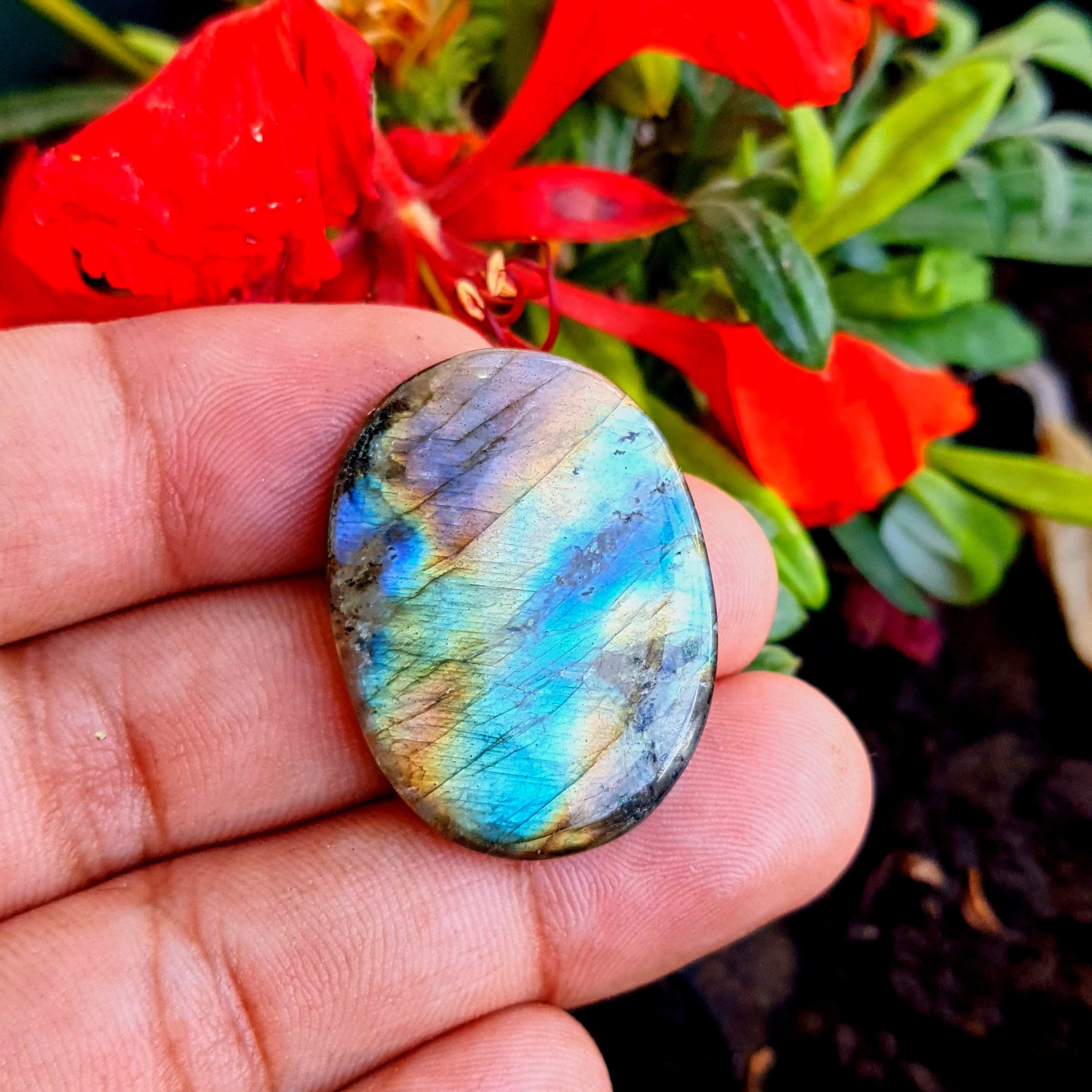 Rainbow Labradorite Attractive A One Quality Loose Gemstone Etsy