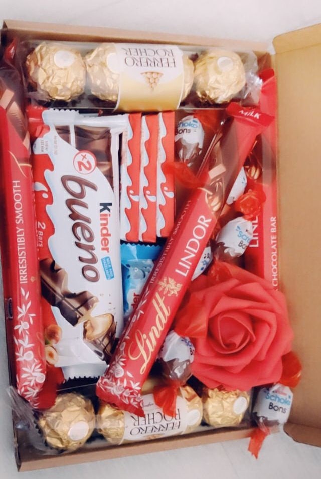 Luxury Kinder Lindt Ferrero Rocher Hamper Etsy Canada