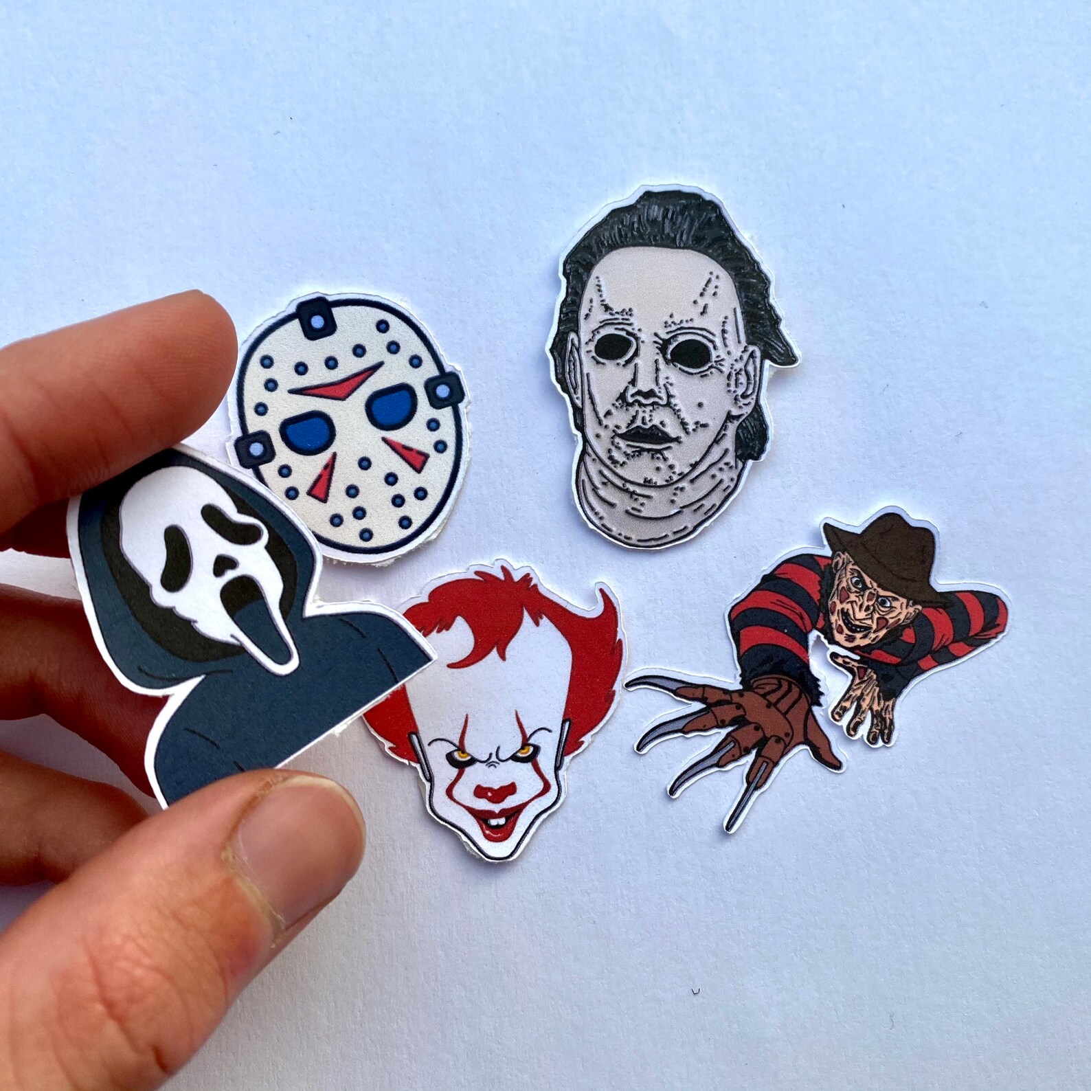 Serial Killer Halloween Stickers for Stationary Laptops Etsy