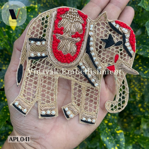 ABEUTY Kreuzstich Set – Indischer Aquarell-Elefant Auf 14 CT Stoff, Gestempelt Oder Ungestempelt (Anfänger & Fortgeschrittene)