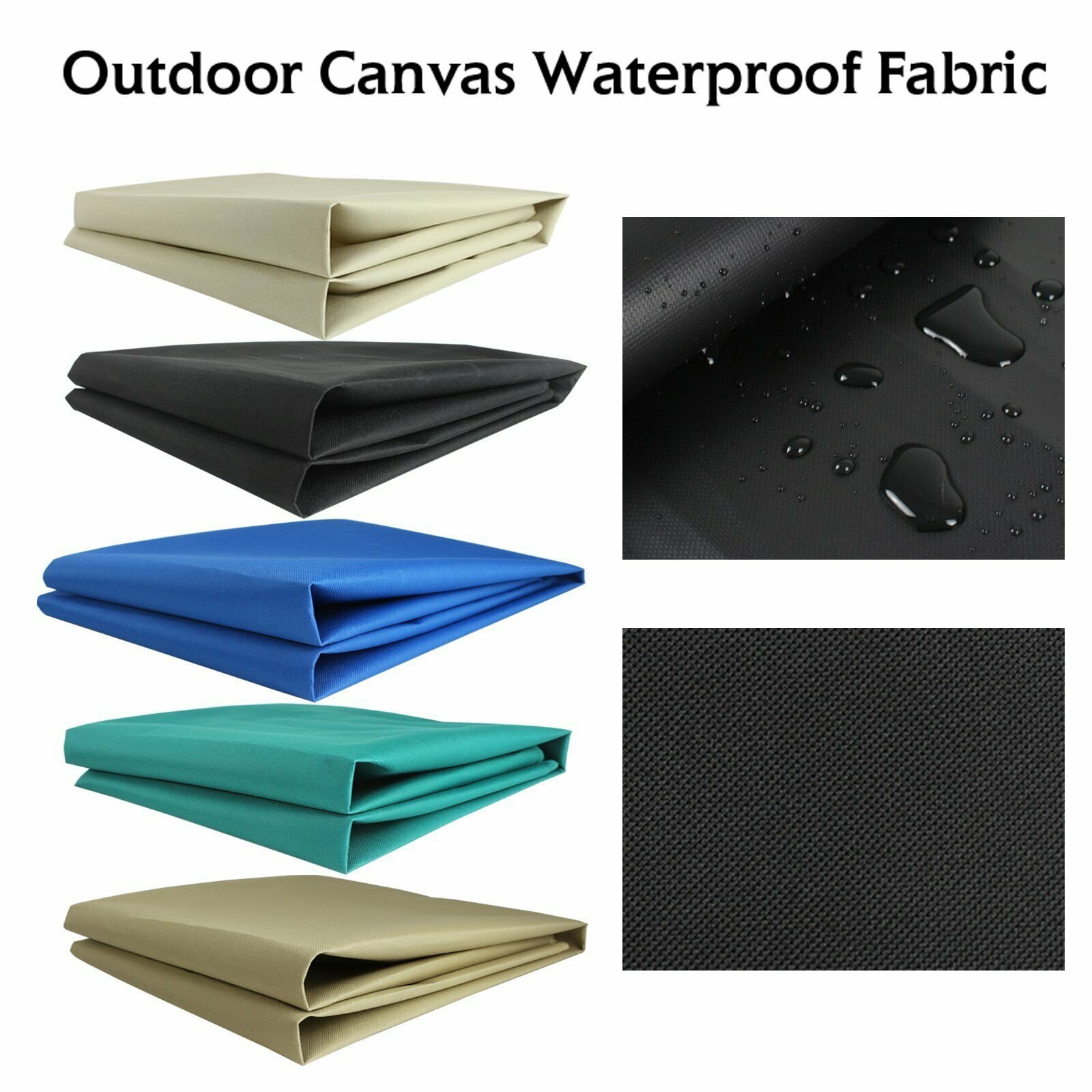 H/duty Waterproof Canvas Fabric Outdoor Patio Awning Canopy Etsy