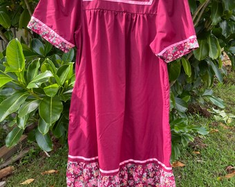 pink muumuu
