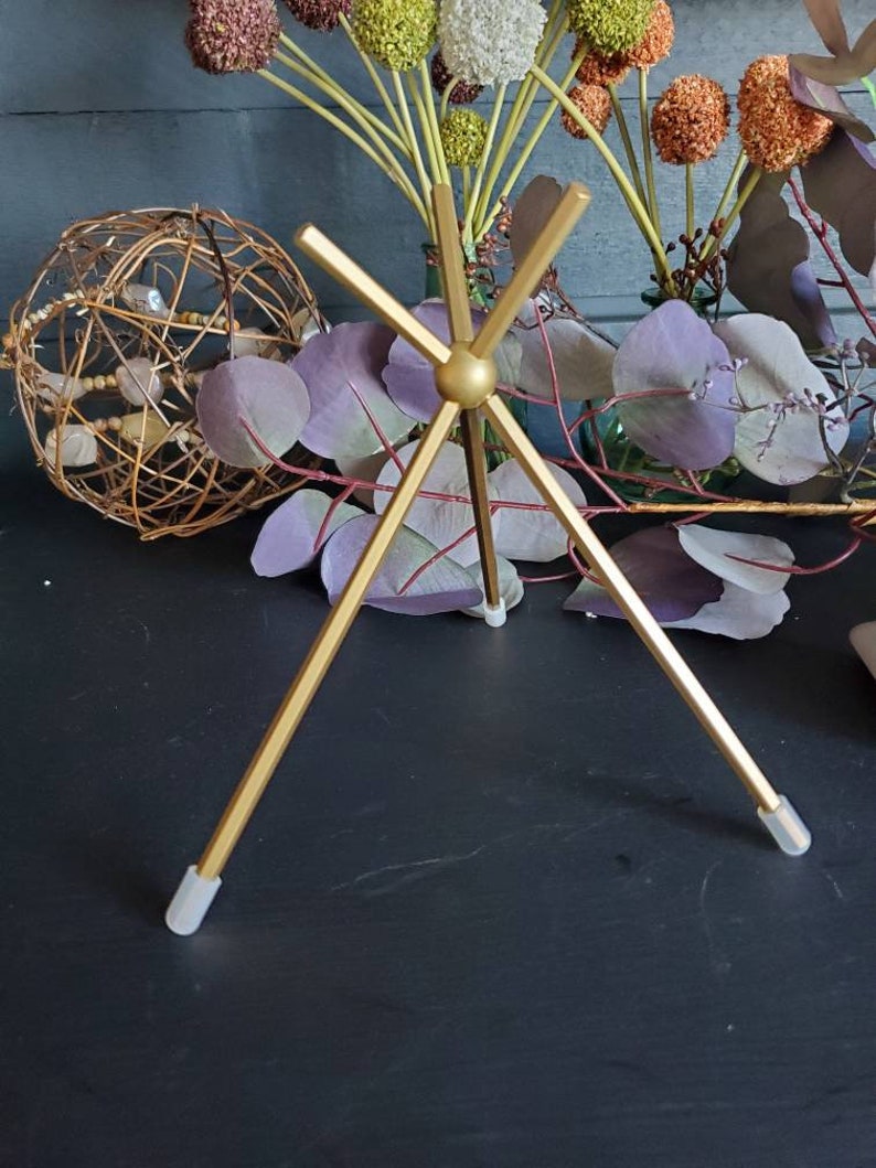 Sphere Stand Large Sphere StandGold StandBrushed Gold Spere Etsy