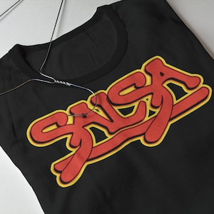 Classic Salsa Club - Música Latina Salsa Music Band Retro Clássico Vintage T