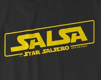 Salsero con la Fuerza - Starwars Style Short-Sleeve Unisex T-Shirt