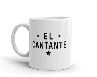 El Cantante de los Cantantes Hector Lavoe Coffee Glossy White Mug