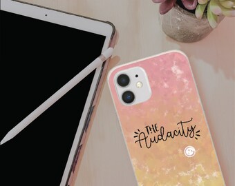 The Audacity | Humor | Phrase | Pink Ombre | Trendy | Funny