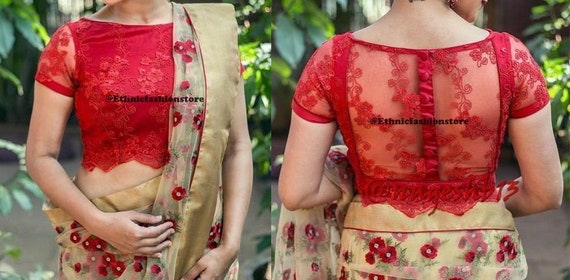 Padded Blouse Saree Blouse 