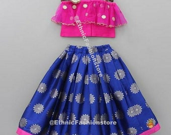 Designer  Lehenga Choli ,Designer Girls Lehenga Choli Readymade Ethnic Wear Kids Lehenga, Festive Wear