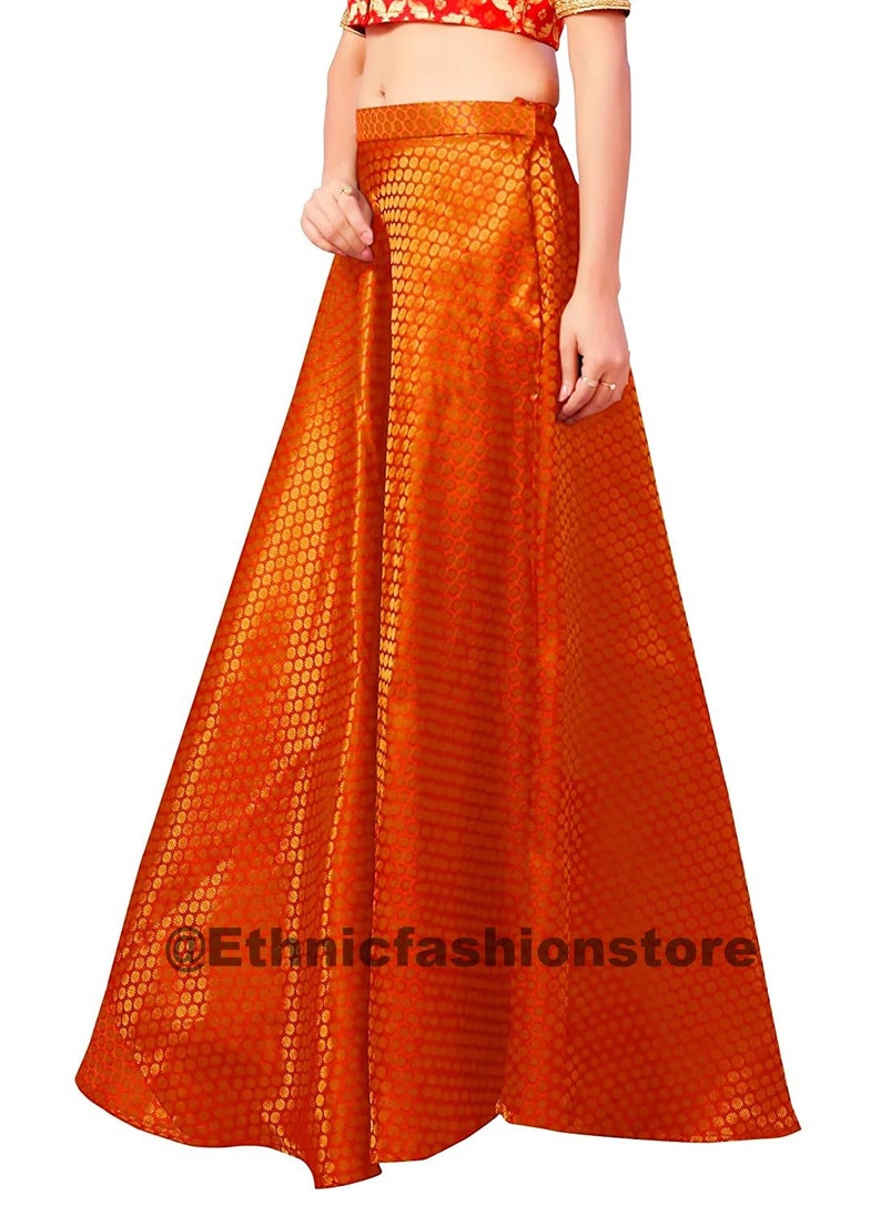 Printed Skirts Bollywood skirt Bollywood Skirt Designer Brocade Long Skirt Long Skirts,Indian Short Skirts Dance Skirts