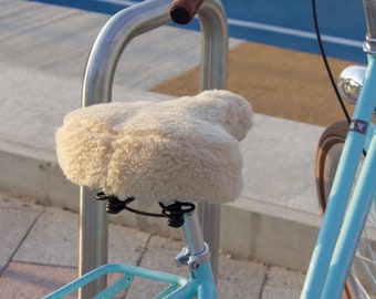 Soft bike seat cover