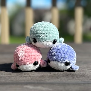 Worry Whale Crochet
