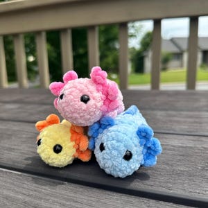 Crochet Axolotl