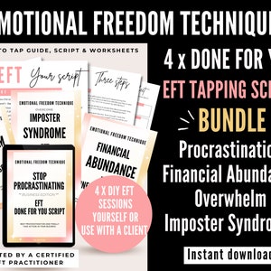 EFT Script for Imposter Syndrome Procrastination Overwhelm & Financial ...