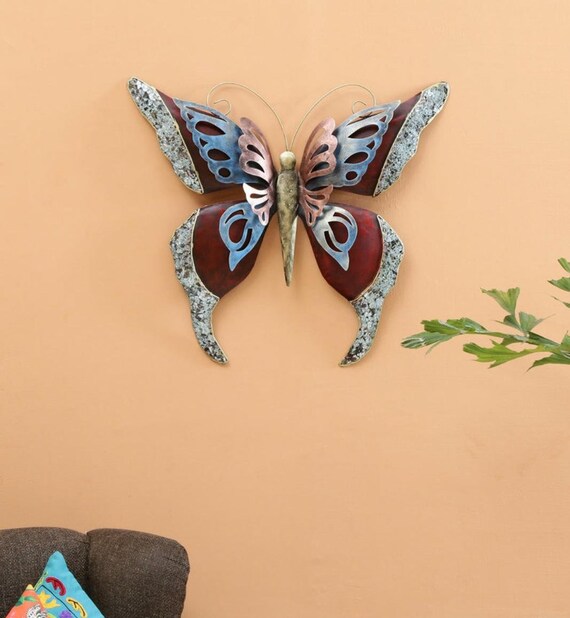 Butterfly metal wall art Home Decor gift Metal Sculpture Etsy