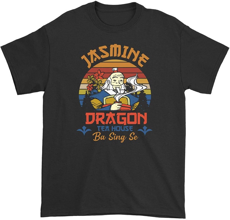 Jasmine Dragon Tea House Ba Sing Se Uncle Iroh Vintage Tshirt Etsy