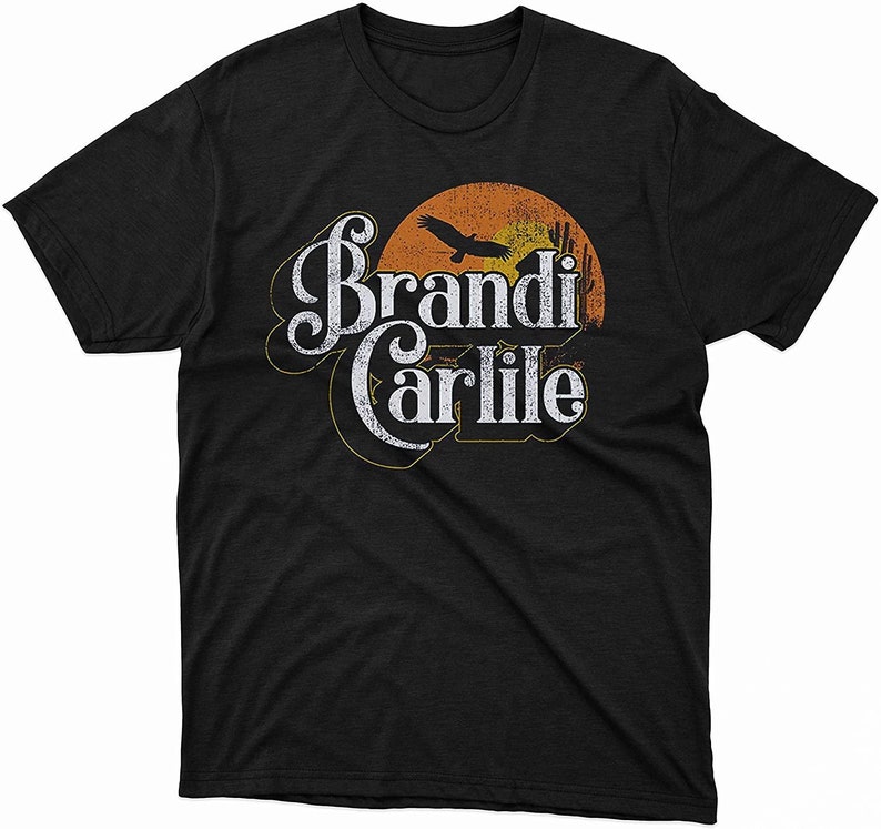 Brandi Carlile Merch Curly Desert Scene Front Juniors TShirt Etsy