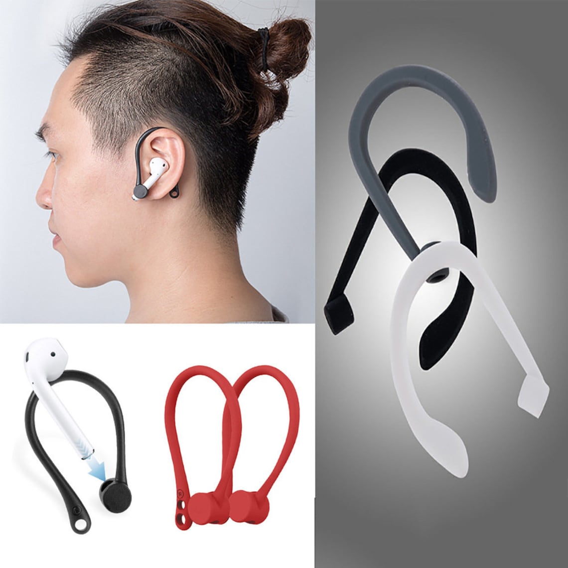 Airpod Ear Hook Airpods Pro Ear Hook Airpods Earhook Anti Etsy Canada