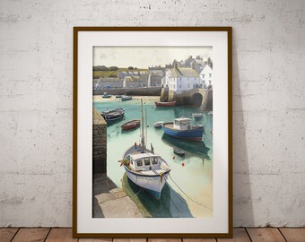 水彩画「陸上げ船」 水彩画「陸上げ船」 Eng sub] Sketching fishing boats and