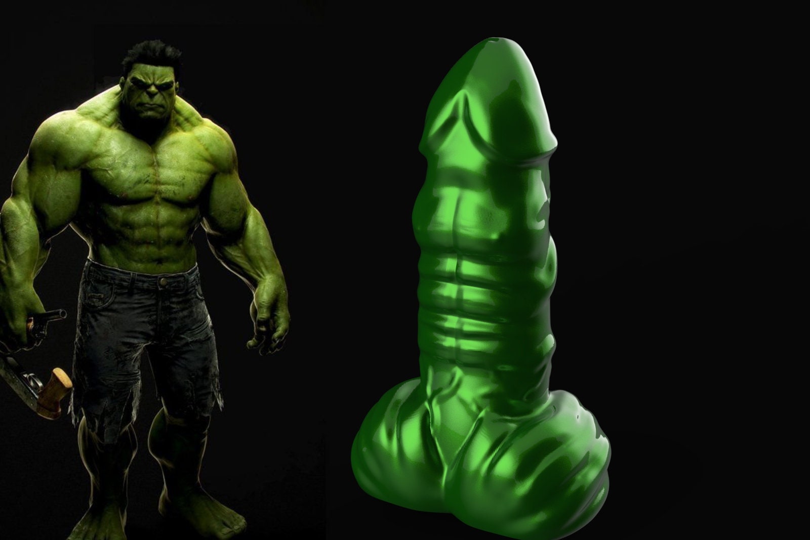 The Hulk Penis - Etsy