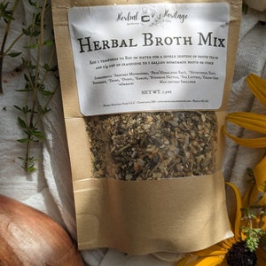 Cozy Herbal Broth Mix SMALL 1.5oz image 2