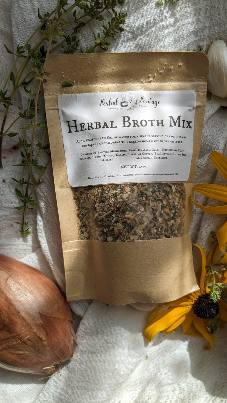 Cozy Herbal Broth Mix SMALL 1.5oz image 2