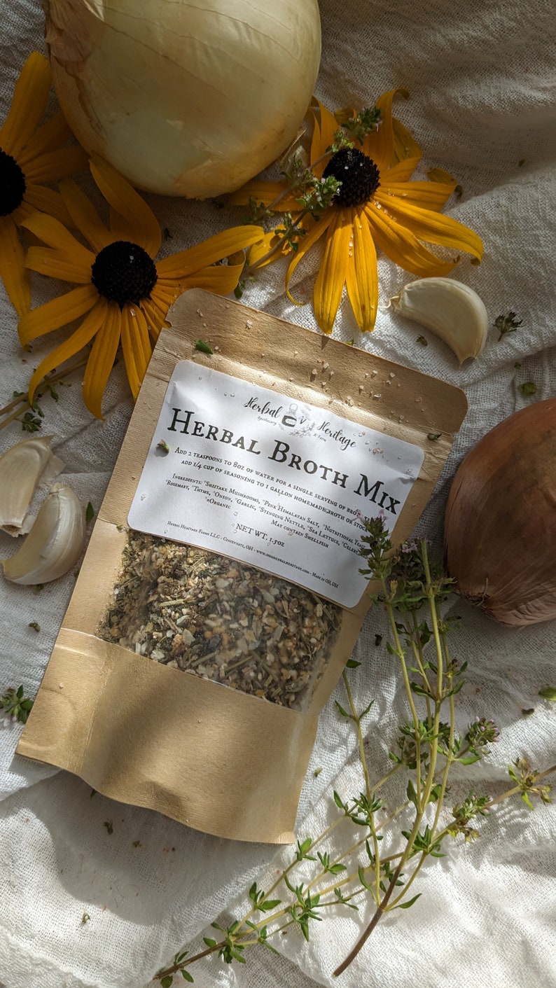 Cozy Herbal Broth Mix SMALL 1.5oz image 6