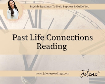 Past Life Connection Psychic Reading | In-Depth Soul Contract Insight Between You & One Person | Within 48 hours Fast Delivery