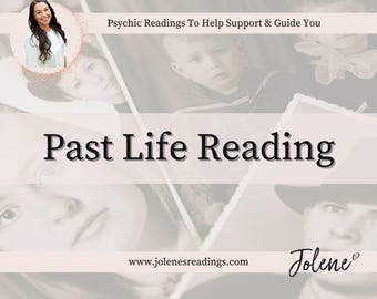 Past Life Psychic Reading | In-Depth Soul Wisdom, Life Purpose, Insight, Who Was I | Delivered Fast within 48 Hours | Accurate, Trusted