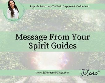 Spirit Guide Psychic Reading Messages From Your Spirit Guides | In-Depth Channelled Reading | Honest & Trusted | Delivered fast in 48 Hours