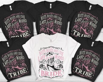 Custom Nashville Bachelorette Shirt, Last Rodeo Bachelorette, Boots Booze and I Dos, Bridesmaid Shirts, Austin Texas Bachelorette Girls Trip