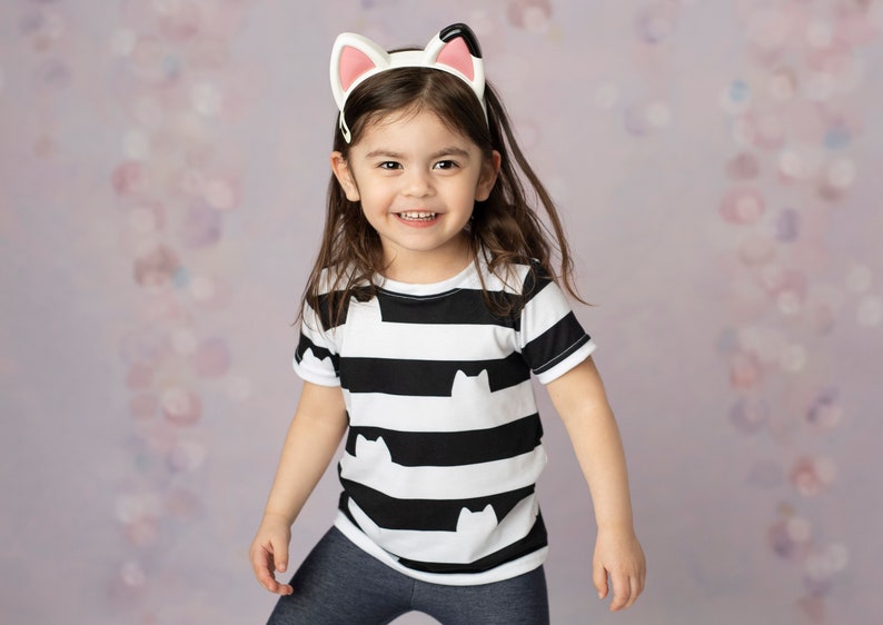 Gabby's Dollhouse Inspired Shirt, Gabby Cat Shirt from Gabby Dollhouse, Toddler and Girl Birthday Gift Tee, Costume, Cat Birthday image 2