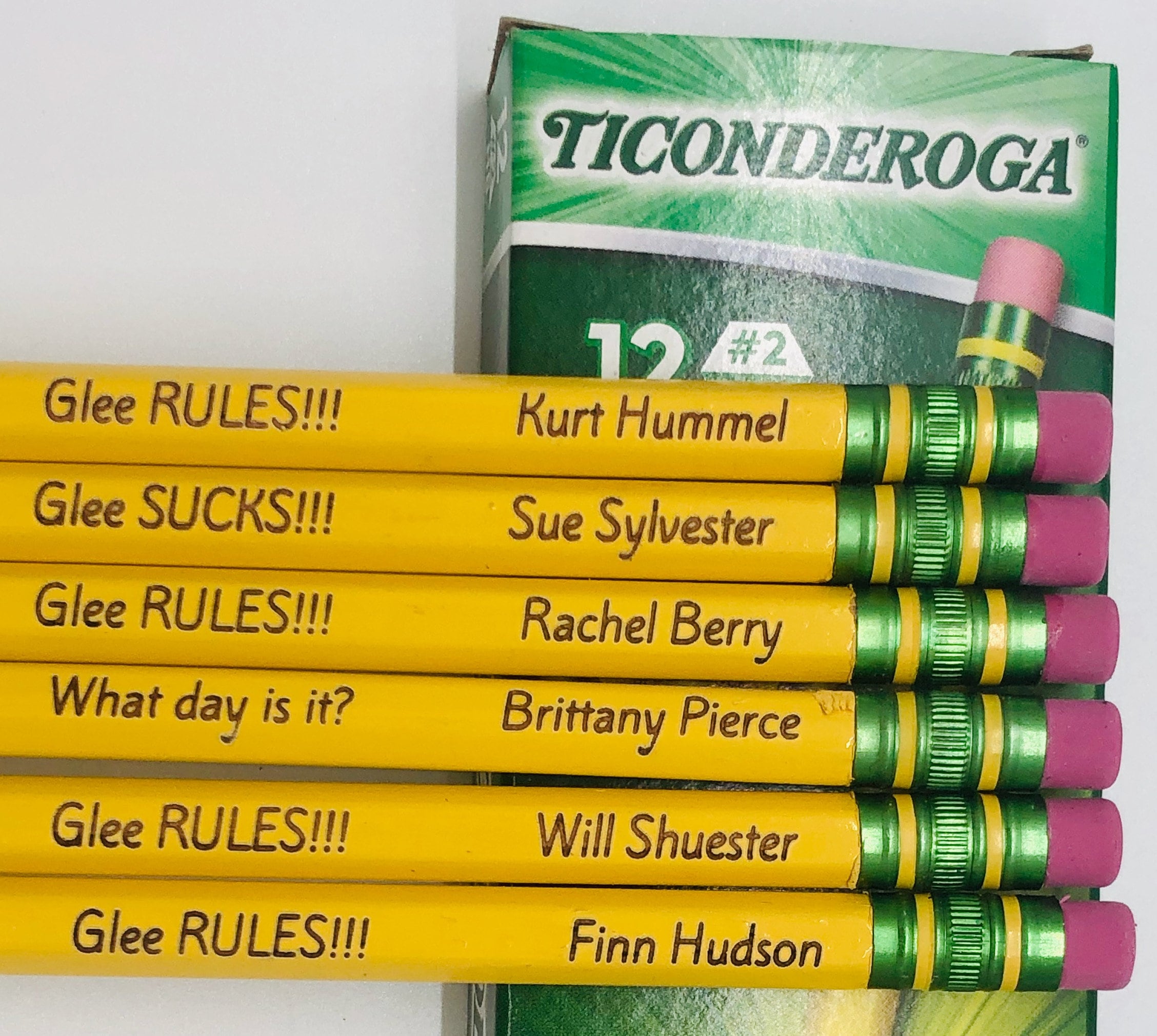 Custom Engraved Ticonderoga Pencils / Bulk Pricing Available Etsy