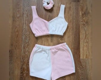 fluffy shorts pjs