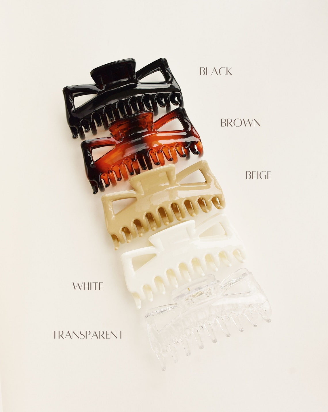 Extra Large Hair Claw Clip 11 cm Jumbo Claw Clips for Thick Etsy