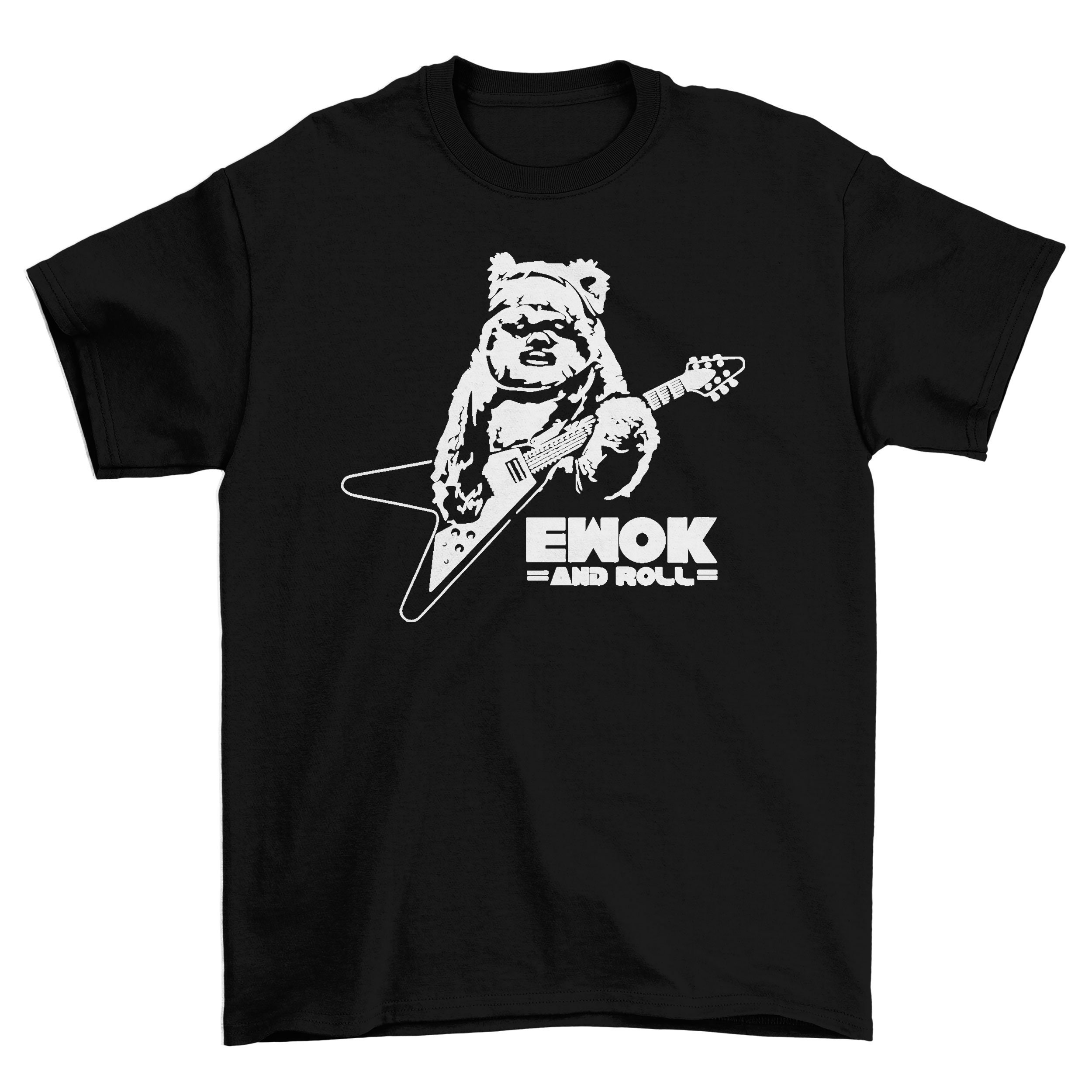 Discover Ewok And Roll Funny Star Wars Tee Shirt Top Unisex Sizes