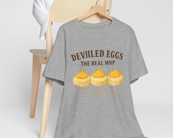 Deviled Eggs Shirt, Funny Foodie Tee, Party Top