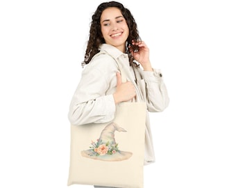 Ostara Spring Equinox Wicca Tote Bag | Pagan Symbol