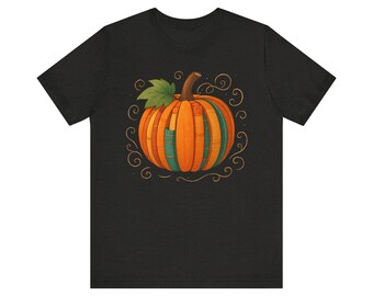Pumpkin Patch Unisex Tee, Fall T-Shirt, Halloween Top, Thanksgiving Gift, Autumn Apparel