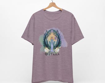 Ostara Goddess Tee: Spring Equinox Wiccan Shirt