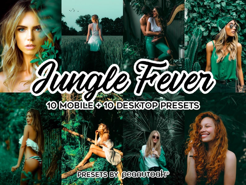 Jungle Fever Lightroom Preset Mobile Lightroom Presets and Etsy