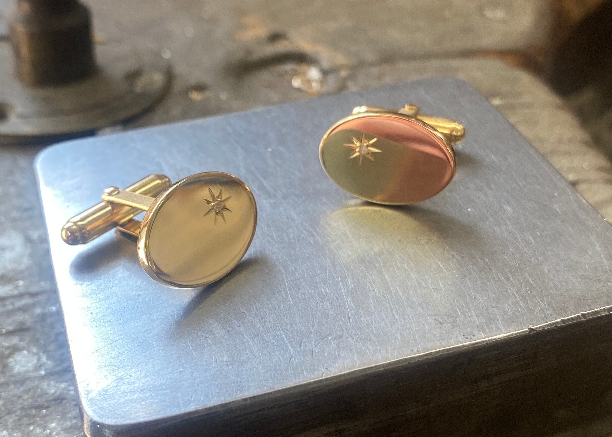 Gemelli Da Uomo In Cristallo - Smalto Elegante Per Matrimoni E Business - Foto 13