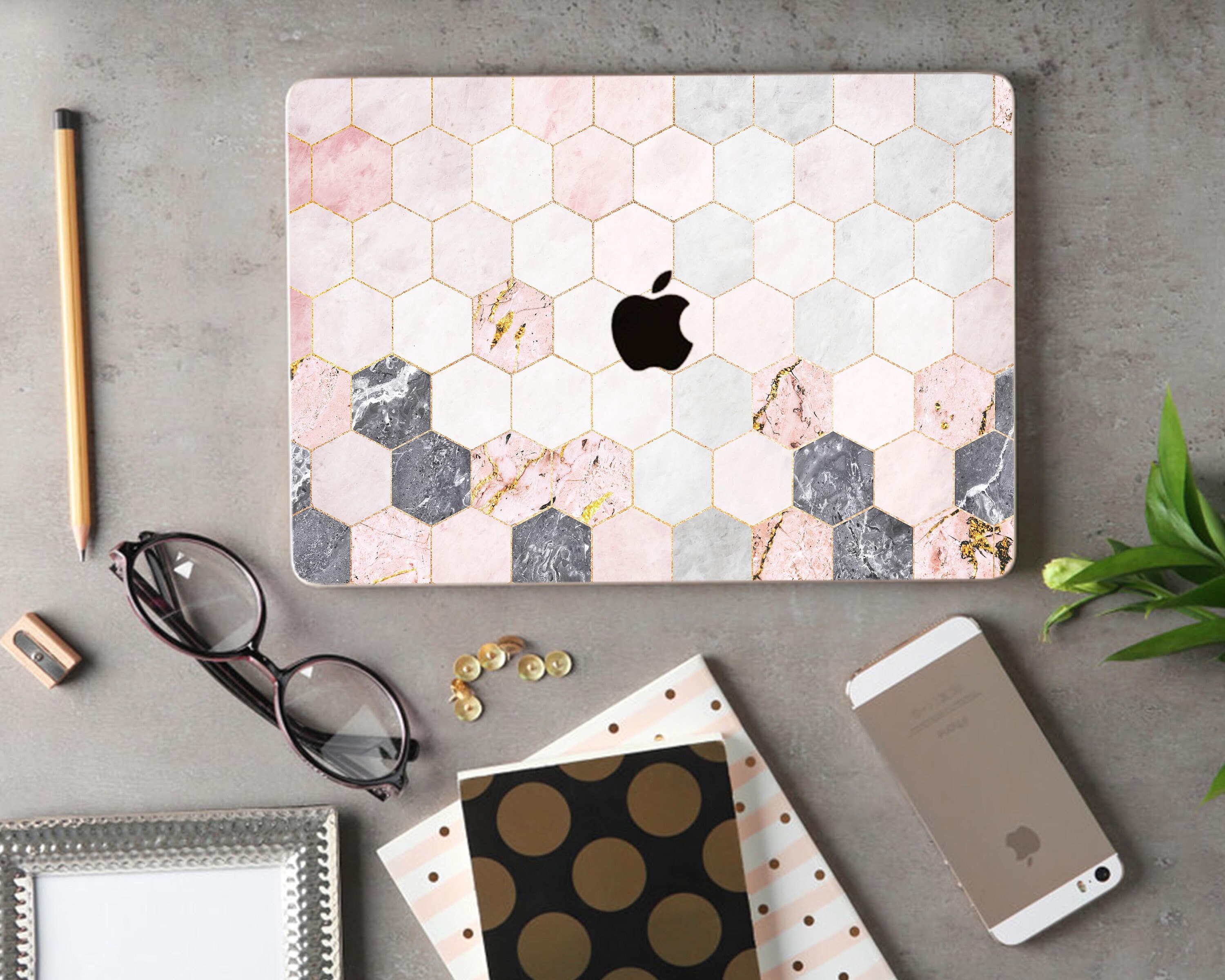 Abstract MacBook Skin Rose Gold MacBook MacBook Air 13 M1 Etsy