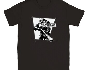 Walking Dead Inspired T-Shirt - Property Of Negan Men's Tee, Zombie Fan Gift, 100% Cotton - View #7