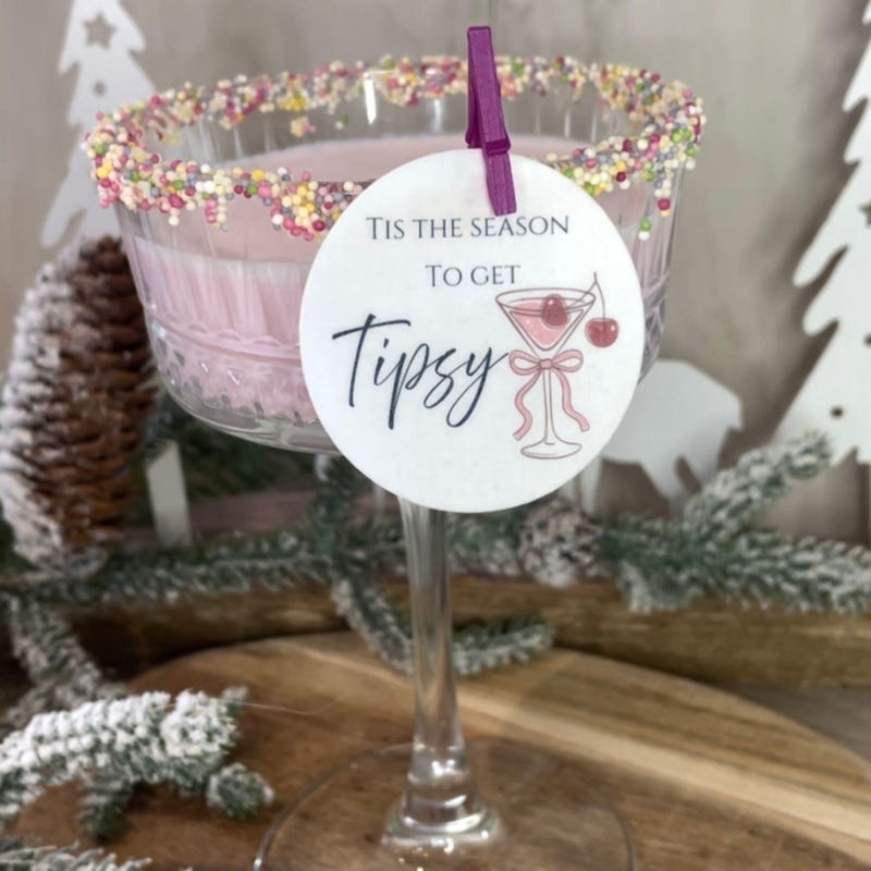 Cocktail Wafer Discs - Etsy UK