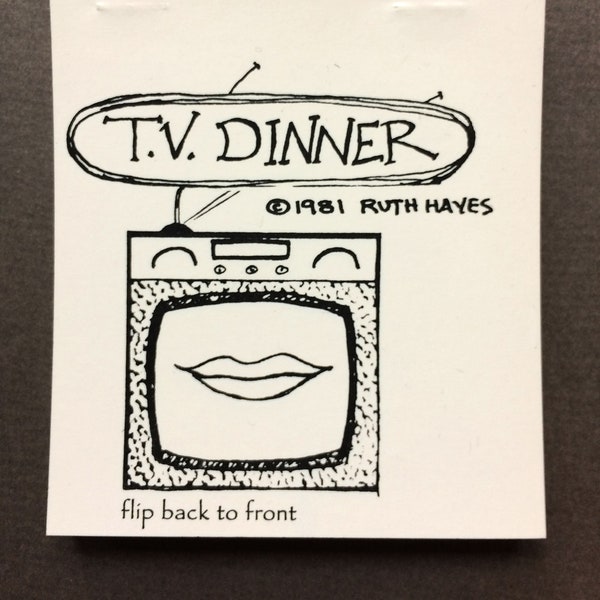 Flipbook per la cena in TV