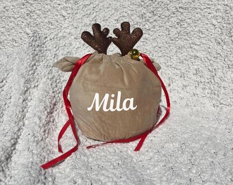 Personalisierte Rentiertaschen