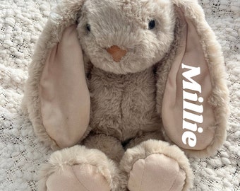 Personalisierte Osterhase Plüsch, der erste Osterkorbfüller des kundenspezifischen Babys