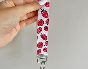 Schlüsselanhänger/Armband aus Kunstleder